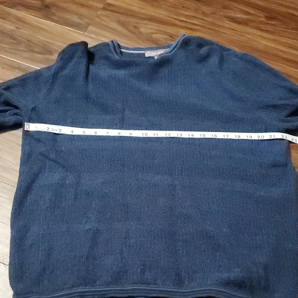 Ike Behar Navy Textured Waffle Knit Sweater - Picture 5 of 8